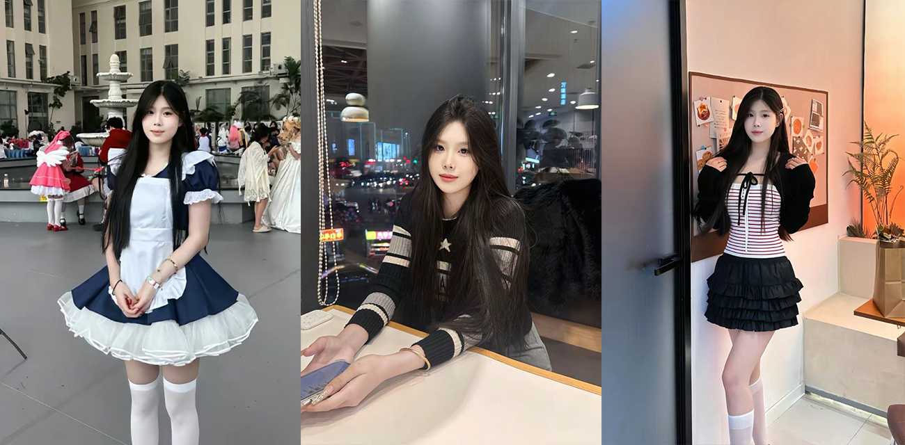 河北肃宁美女【陈曦】清纯学妹穿情趣黑丝，撅臀挨操超会呻吟小穴黝黑纯反差暗骚婊